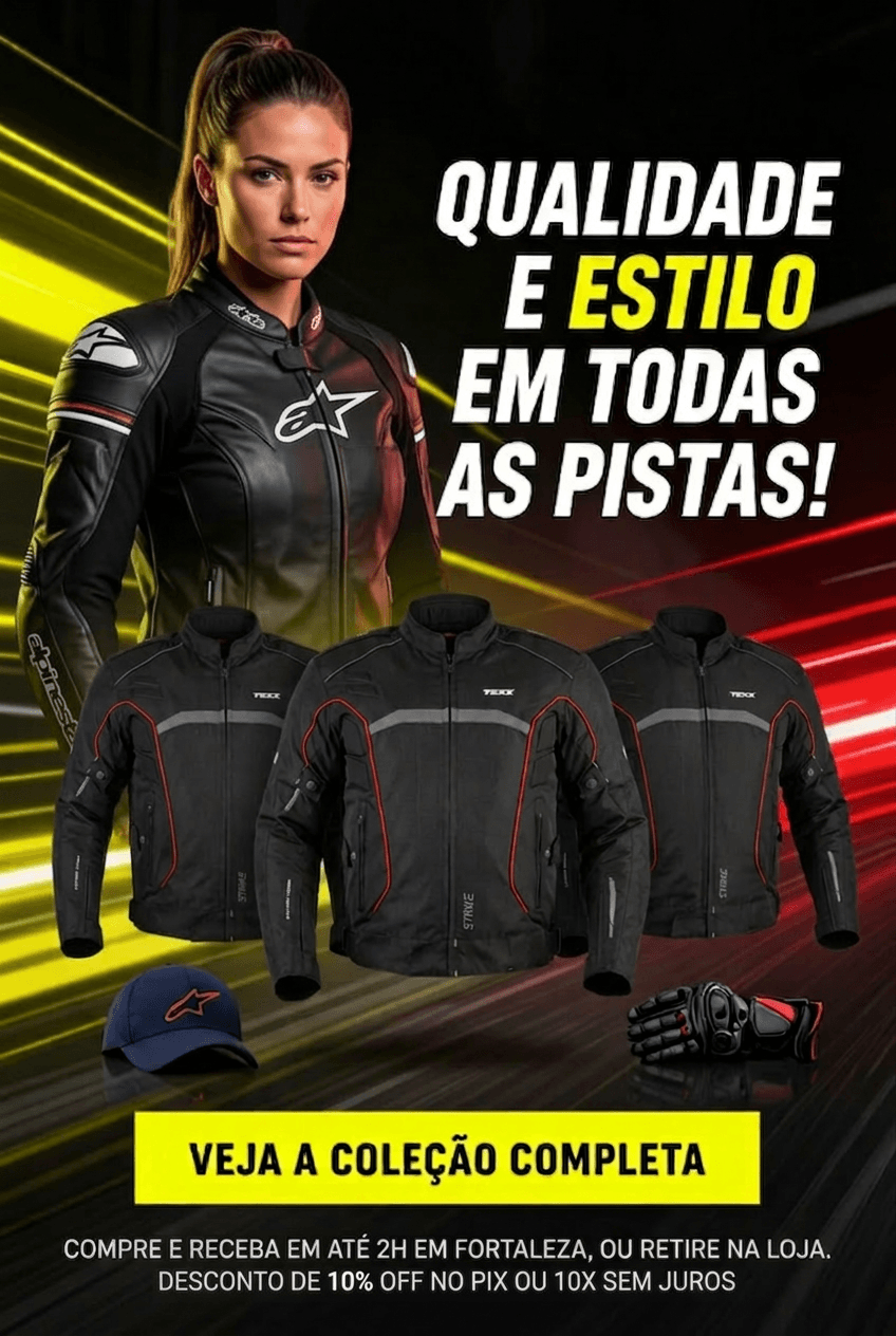 Qualidade e Estilo em Todas as Pistas