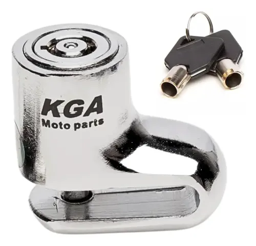 Trava De Disco Moto Universal Cadeado KGA Moto Parts