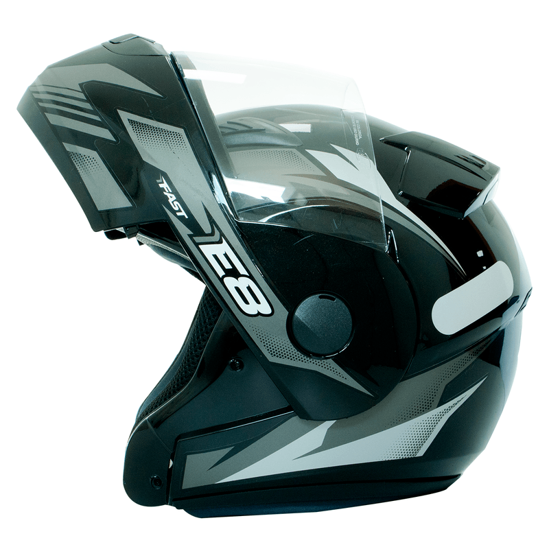 Capacete New E8 Robocop Fast EBF