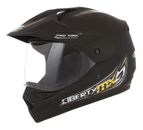 Capacete Mx Pro Vision Com Viseira Pro Tork