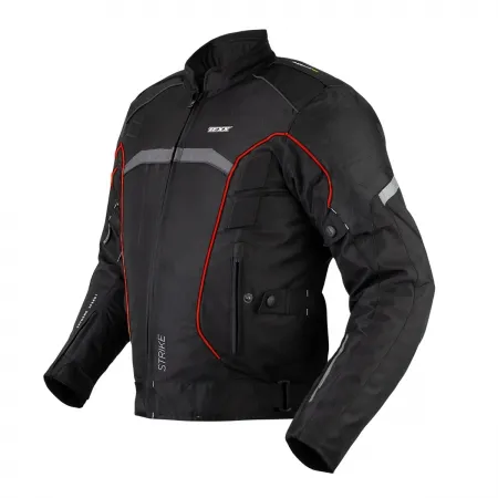 Jaqueta New Strike V2 Summer Masculina Preta Com Vermelha Texx