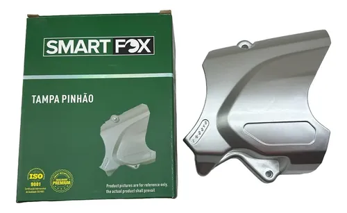 Tampa Do Pinhão Do Motor Honda Cg 150 Titan Fan 2009 A 2013 SmartFox Prata