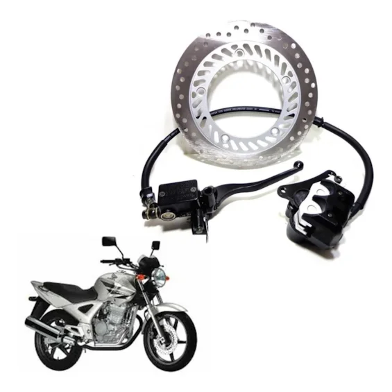 Kit Sistema De Freio Dianteiro Completo À Disco Honda CBX 250 Twister (Até 2008)