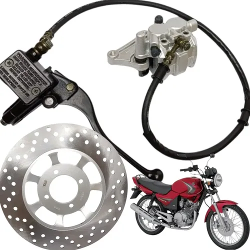 Kit Sistema De Freio Dianteiro Completo À Disco Yamaha YBR 125 / Factor - Marca GP