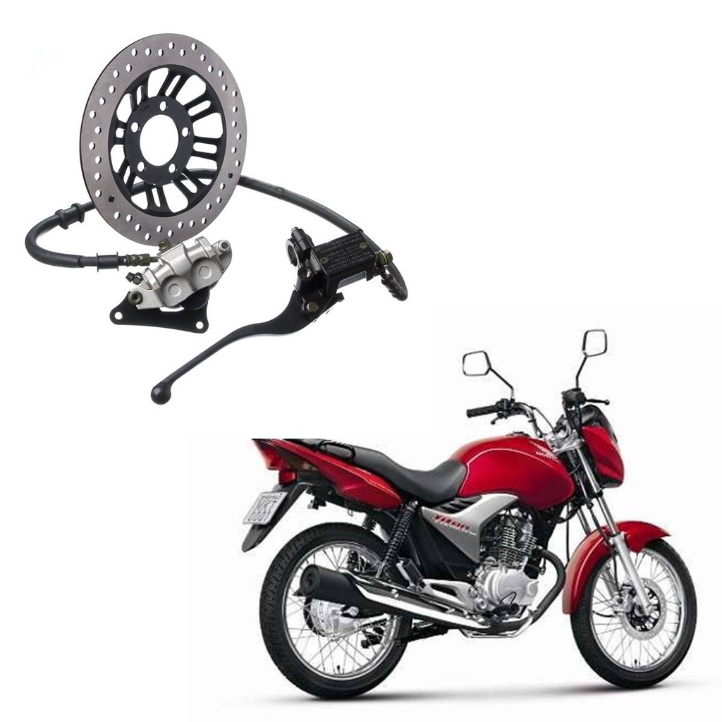 Kit Sistema De Freio Dianteiro Completo À Disco Honda Titan 150 SmartFox