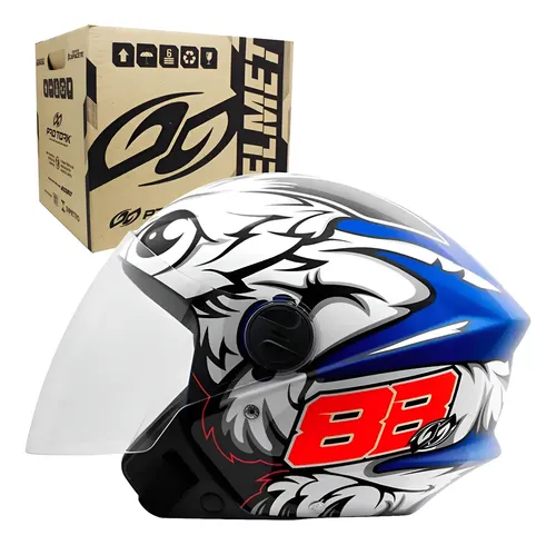 Capacete Liberty Three New GP88 Pro Tork