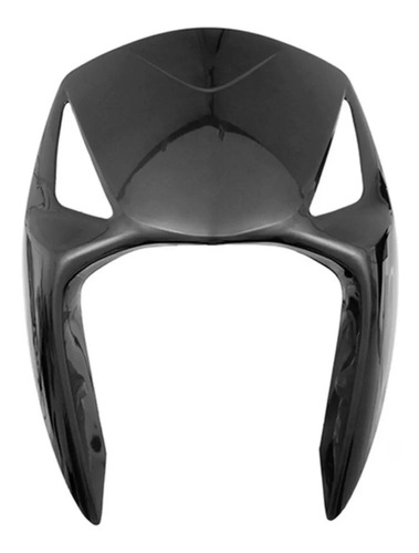 Bico Frontal Carenagem Honda Biz 125 2005 A 2010 Preto Melc