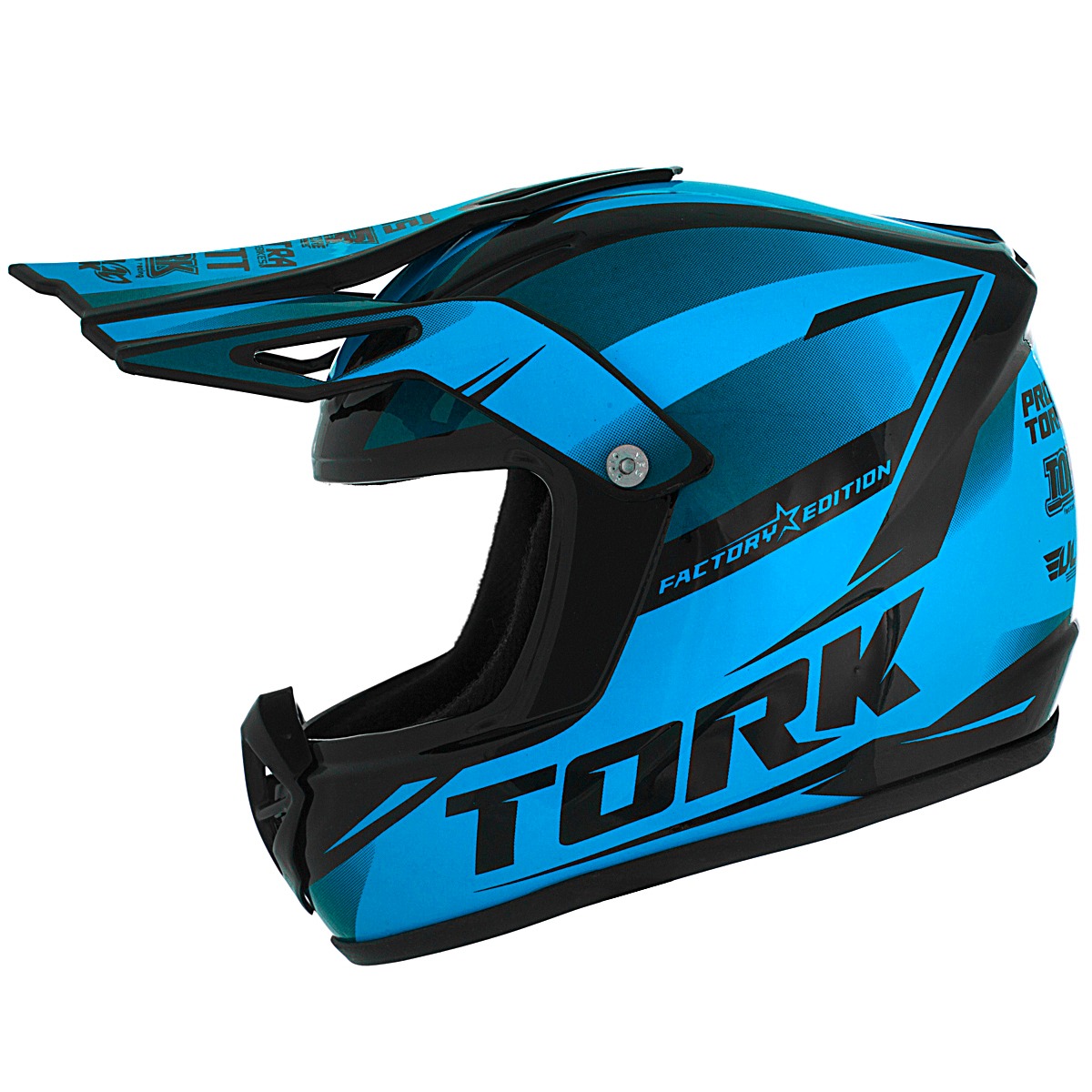 Mini Capacete Colecionável Pro Tork Factory Edition Cross Azul