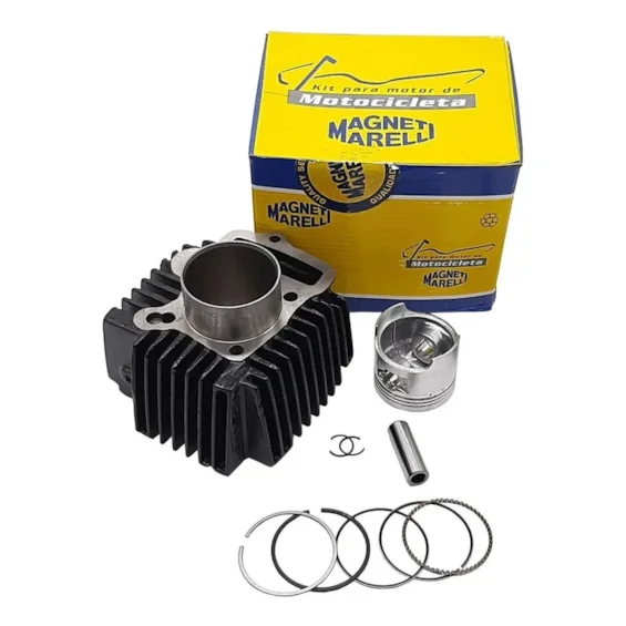 Kit Cilindro Motor (Camisa / Pistão / Anéis) Magneti Marelli - Honda Biz 100 (Todos os Anos)