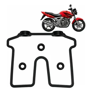 Guarnição da Tampa de Válvula (Junta com Retentores) - Honda CBX 250 Twister (2001 a 2008) Super Max